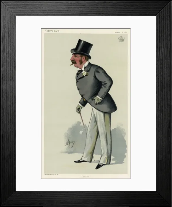 Framed Print : 4th Earl of Clonmell, Vanity Fair, Ape Framed Print : 4th Earl of Clonmell, Vanity Fair, Ape