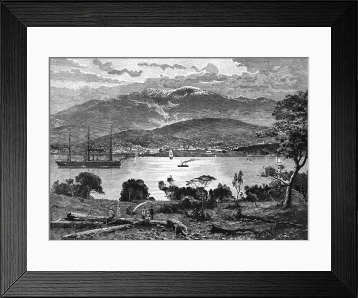 Framed Print : Australia Hobart Framed Print : Australia Hobart