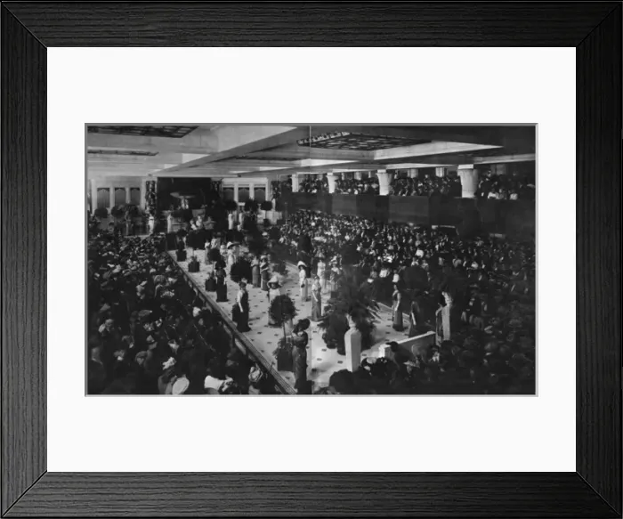 Framed Print : Fashion parade in Philadelphia, 1910 Framed Print : Fashion parade in Philadelphia, 1910
