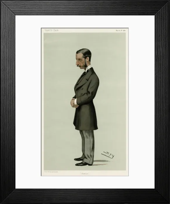 Framed Print : The Marquess of Hamilton, Vanity Fair, Spy Framed Print : The Marquess of Hamilton, Vanity Fair, Spy