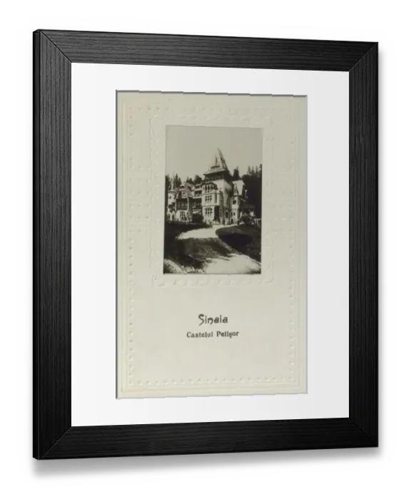 Framed Print : Sinaia - Romania - Peles Castle