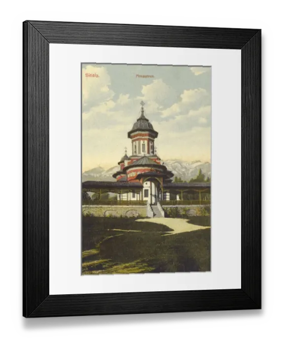 Framed Print : Sinaia - Romania - The Monastery Framed Print : Sinaia - Romania - The Monastery