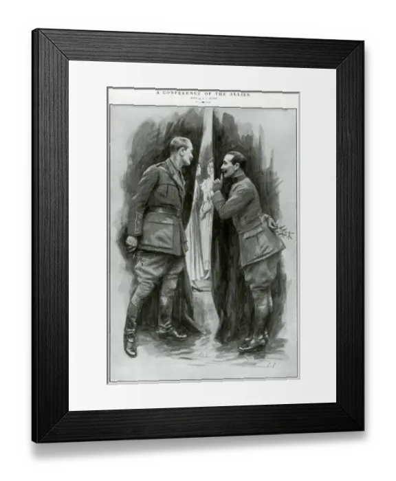 Framed Print : A Conference of the Allies 1917 Framed Print : A Conference of the Allies 1917