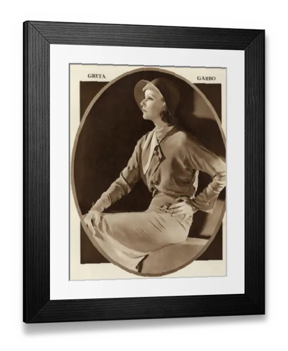 Framed Print : Greta Garbo Framed Print : Greta Garbo