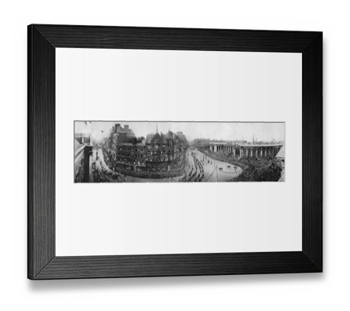 Framed Print : State entry into Dublin by George V Framed Print : State entry into Dublin by George V