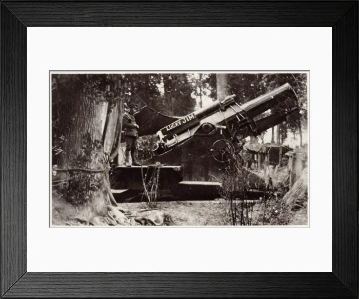 Framed Print : Weapons on the British Front Framed Print : Weapons on the British Front