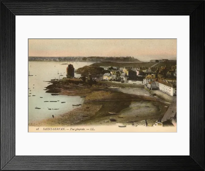 Framed Print : Saint-Servan, France Framed Print : Saint-Servan, France