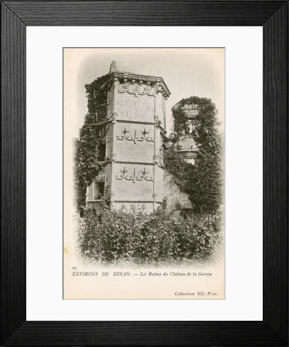 Framed Print : Ruins of the Chateau de la Garaye Framed Print : Ruins of the Chateau de la Garaye