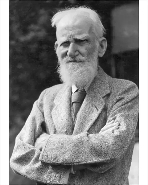 A portrait of George Bernard Shaw