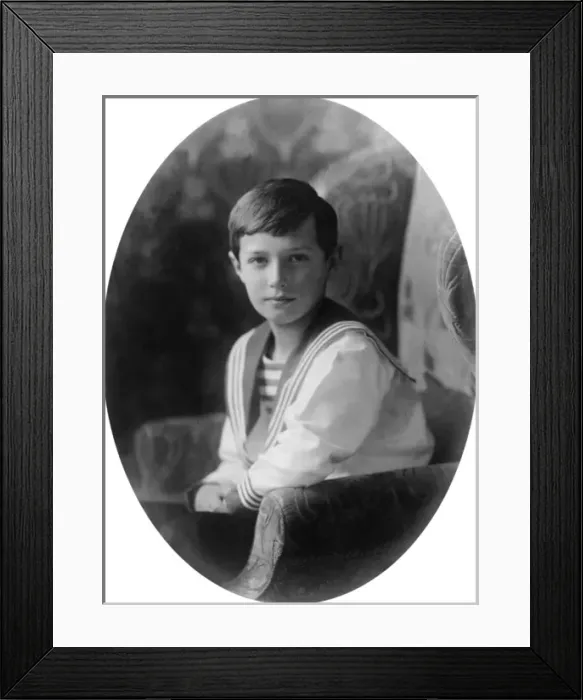 Framed Print : Tsesarevich Alexei Framed Print : Tsesarevich Alexei