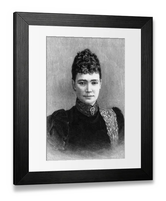 Framed Print : Tsaritsa Maria Feodorovna Framed Print : Tsaritsa Maria Feodorovna
