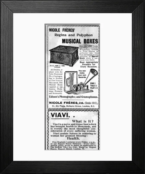 Framed Print : Musical box by Nicoles Freres Framed Print : Musical box by Nicoles Freres