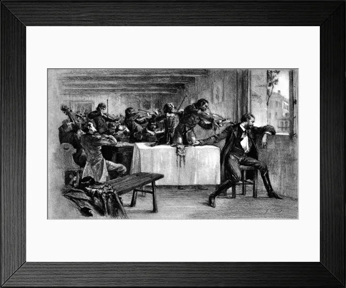 Framed Print : Gai! Tsigane: Hungarian Gypsy orchestra Framed Print : Gai! Tsigane: Hungarian Gypsy orchestra