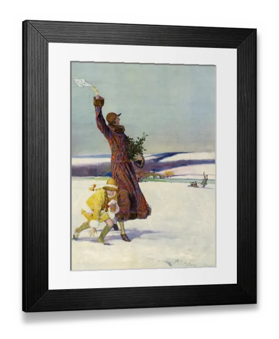 Framed Print : The Sphere Christmas Number 1924 The Joy of Christmastide Framed Print : The Sphere Christmas Number 1924 The Joy of Christmastide