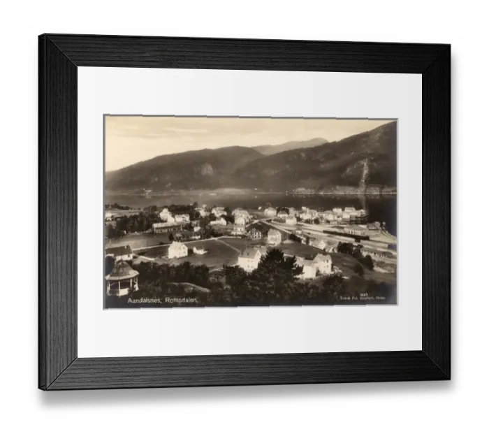 Framed Print : Norway - Andalsnes, Romsdal Valley Framed Print : Norway - Andalsnes, Romsdal Valley