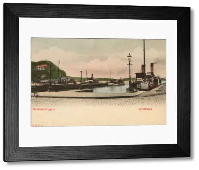 Framed Print : Oslo, Norway - Piperviksbryggen Framed Print : Oslo, Norway - Piperviksbryggen