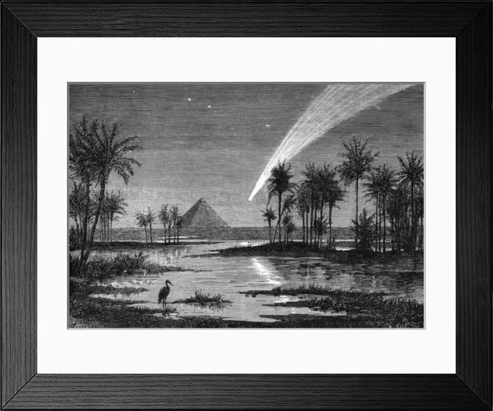Framed Print : COMET 1882 Framed Print : COMET 1882