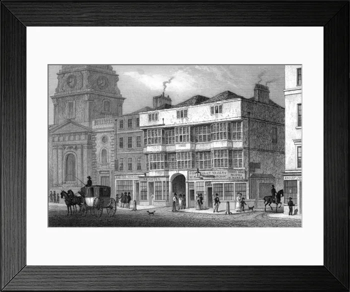 Framed Print : Bishopsgate Tavern Framed Print : Bishopsgate Tavern
