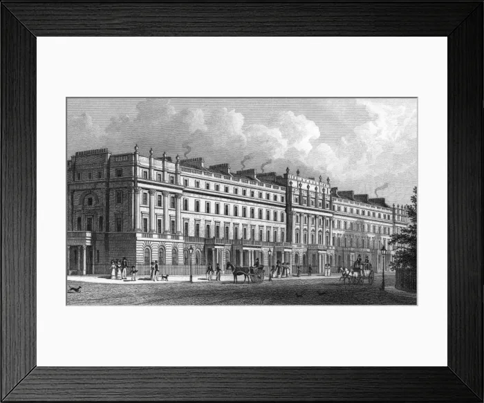 Framed Print : Belgrave Square Framed Print : Belgrave Square