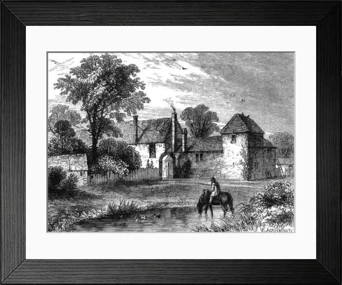 Framed Print : Chalk Farm 1730 Framed Print : Chalk Farm 1730
