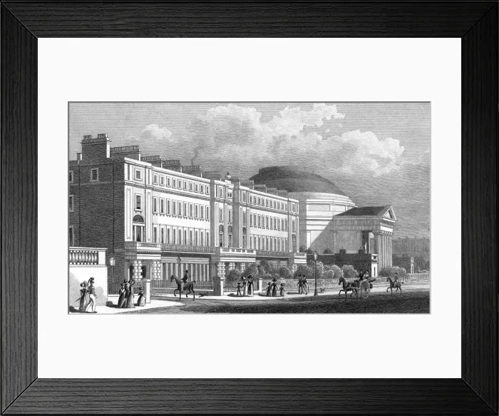 Framed Print : Cambridge Terrace Framed Print : Cambridge Terrace
