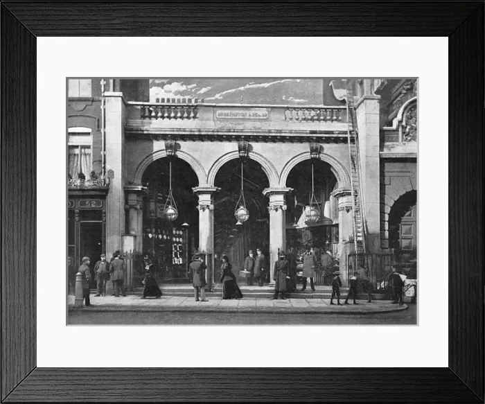 Framed Print : Burlington Arcade Framed Print : Burlington Arcade