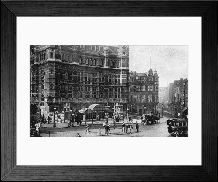 Framed Print : Cambridge Circus Framed Print : Cambridge Circus