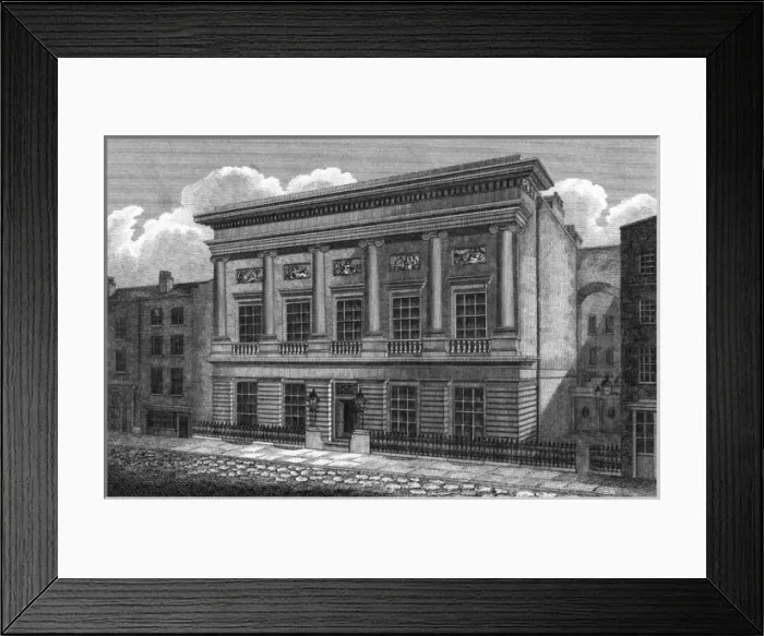 Framed Print : Mincing Lane - Hall Framed Print : Mincing Lane - Hall