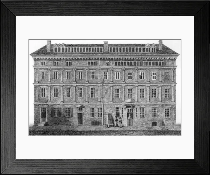 Framed Print : Craven House Framed Print : Craven House