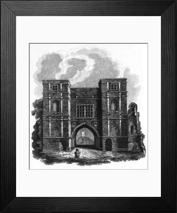 Framed Print : ALDGATE. Aldgate Date: circa 1810 Framed Print : ALDGATE. Aldgate Date: circa 1810