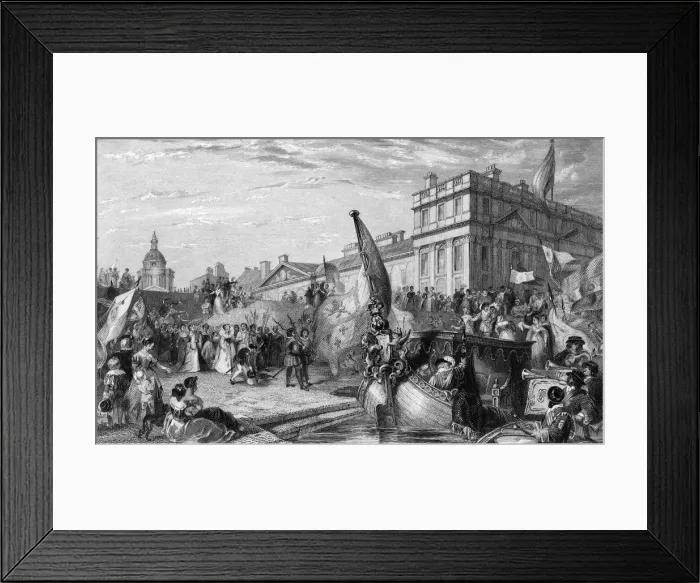 Framed Print : Elizabeth at Greenwich Framed Print : Elizabeth at Greenwich