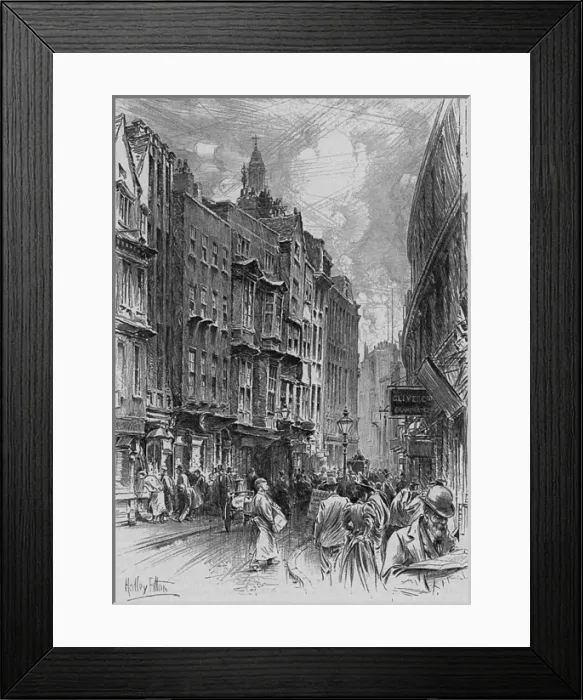 Framed Print : Holywell Street Framed Print : Holywell Street