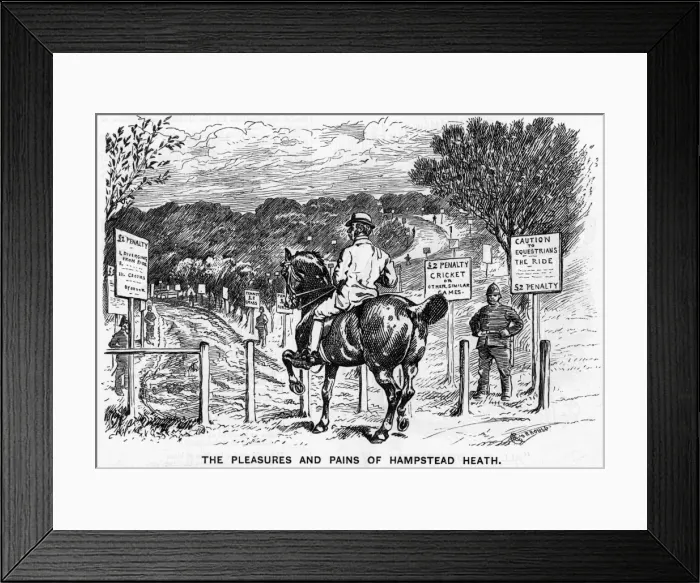 Framed Print : Hampstead Heath Framed Print : Hampstead Heath