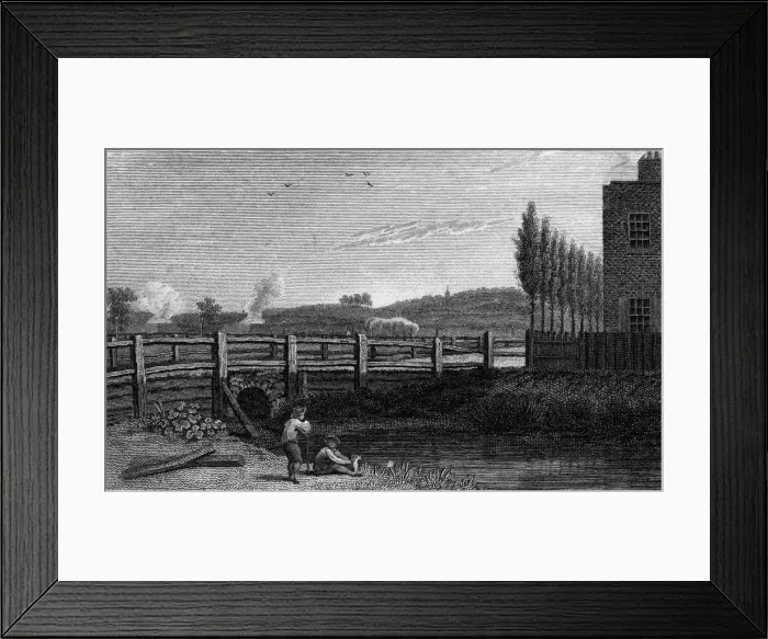 Framed Print : Hampstead Hills Framed Print : Hampstead Hills