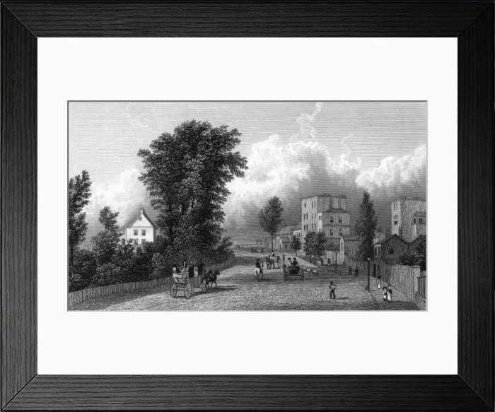 Framed Print : Hampstead Branch Hill Framed Print : Hampstead Branch Hill