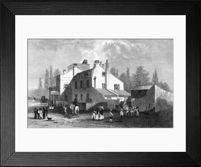 Framed Print : Hornsey Wood House Framed Print : Hornsey Wood House