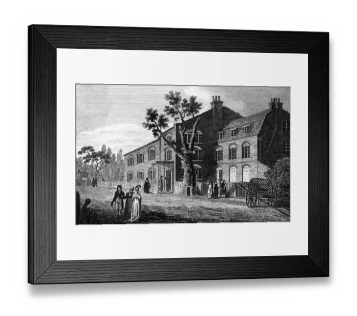 Framed Print : Hornsey House Framed Print : Hornsey House