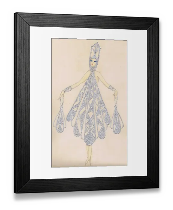 Framed Print : Costume design by Charles Gesmar Framed Print : Costume design by Charles Gesmar