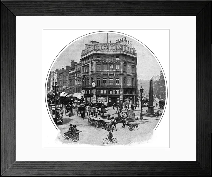 Framed Print : Ludgate Circus Framed Print : Ludgate Circus