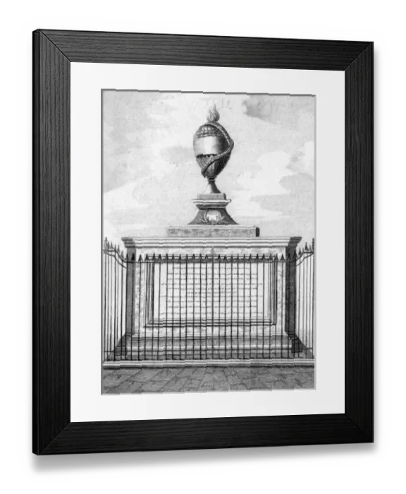 Framed Print : Lee Dacre Tomb Framed Print : Lee Dacre Tomb