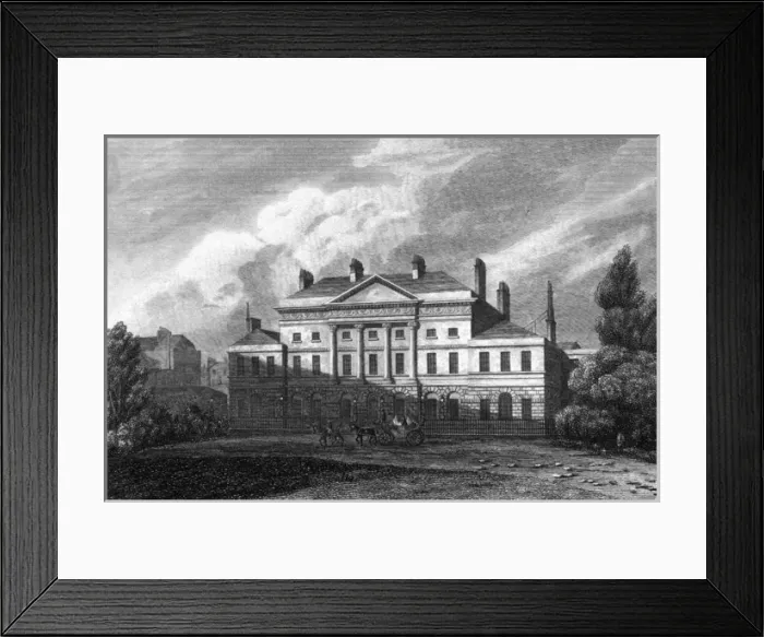 Framed Print : Lansdown House