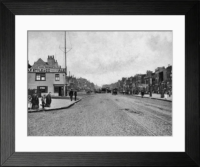 Framed Print : Mile End Road Framed Print : Mile End Road