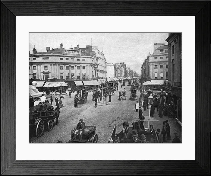 Framed Print : Oxford Street Framed Print : Oxford Street