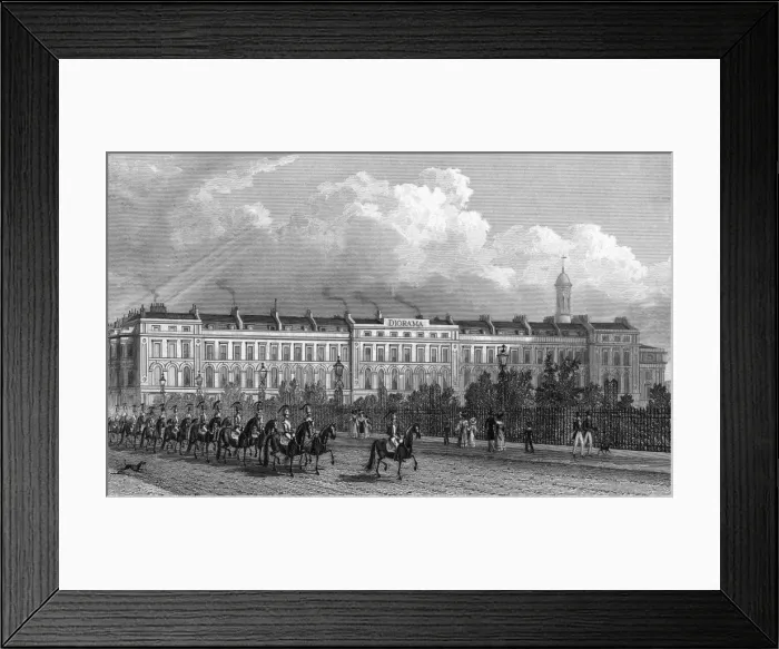 Framed Print : Park Square Framed Print : Park Square