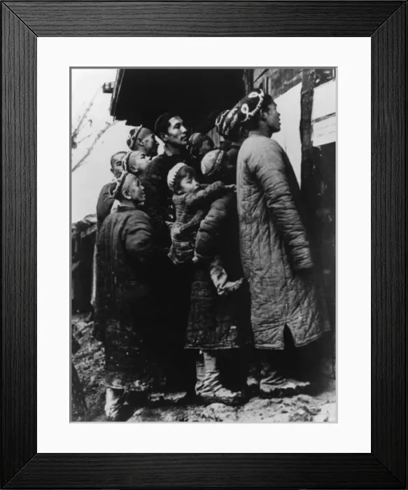 Framed Print : Uzbeks reading public decree Framed Print : Uzbeks reading public decree