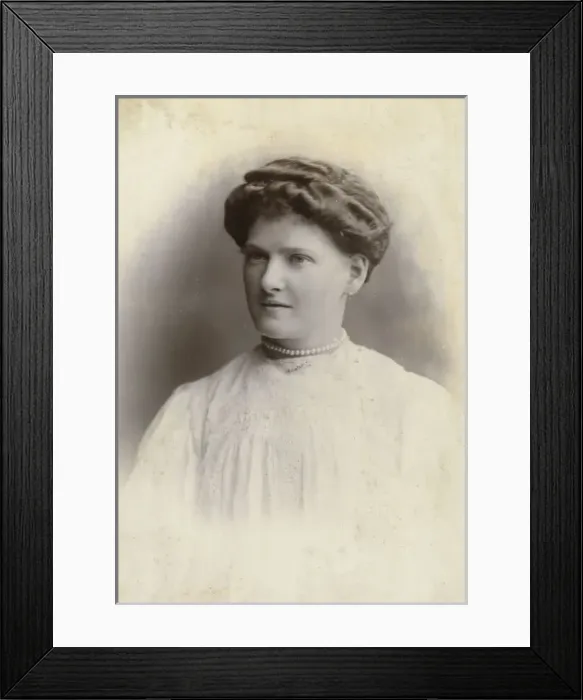 Framed Print : Edwardian lady Framed Print : Edwardian lady
