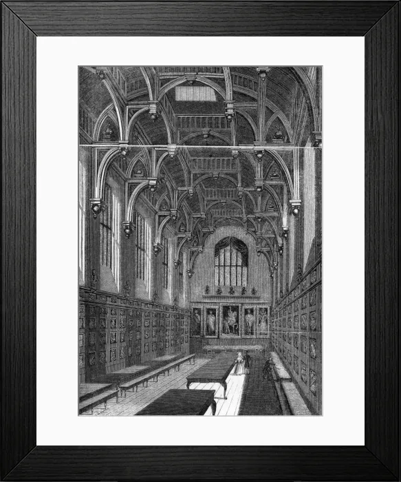 Framed Print : Middle Temple Hall Framed Print : Middle Temple Hall