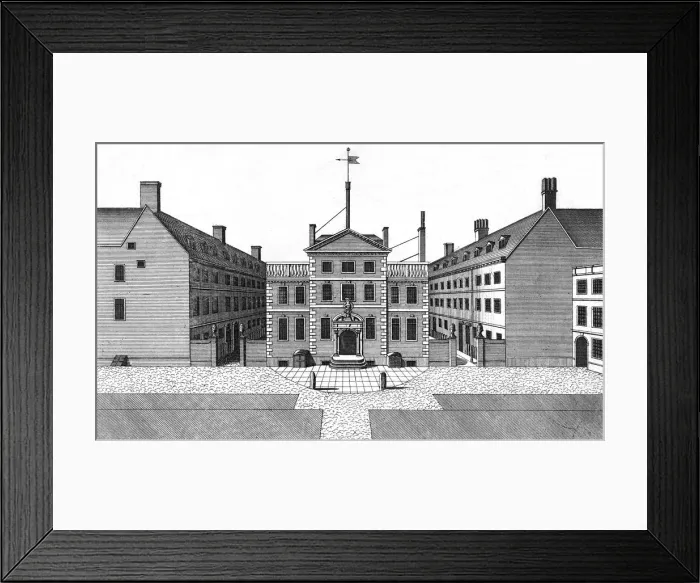 Framed Print : Navy Office Broad St Framed Print : Navy Office Broad St