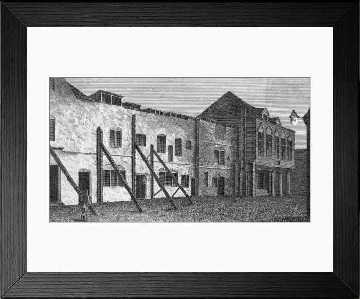 Framed Print : Marshalsea 1803 Framed Print : Marshalsea 1803