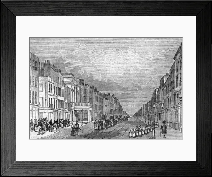 Framed Print : Oxford Street Framed Print : Oxford Street